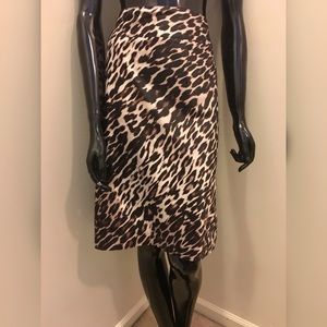 East 5th beautiful animal print skirt